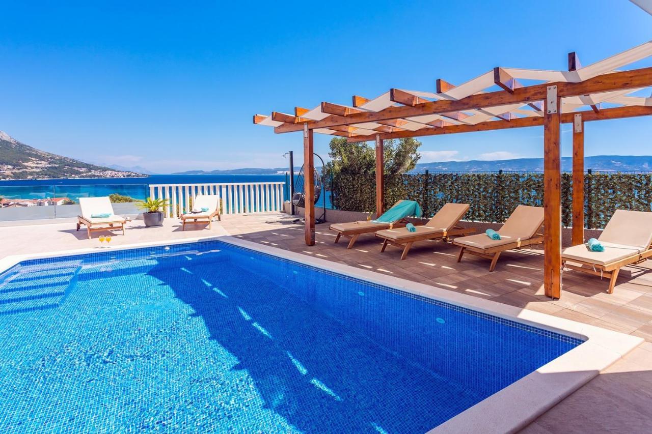 Villa Matan - Only 200M From The Sandy Beaches, Private 28M2 Pool أوميس المظهر الخارجي الصورة