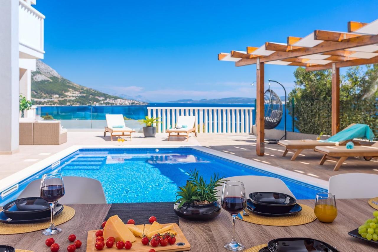 Villa Matan - Only 200M From The Sandy Beaches, Private 28M2 Pool أوميس المظهر الخارجي الصورة
