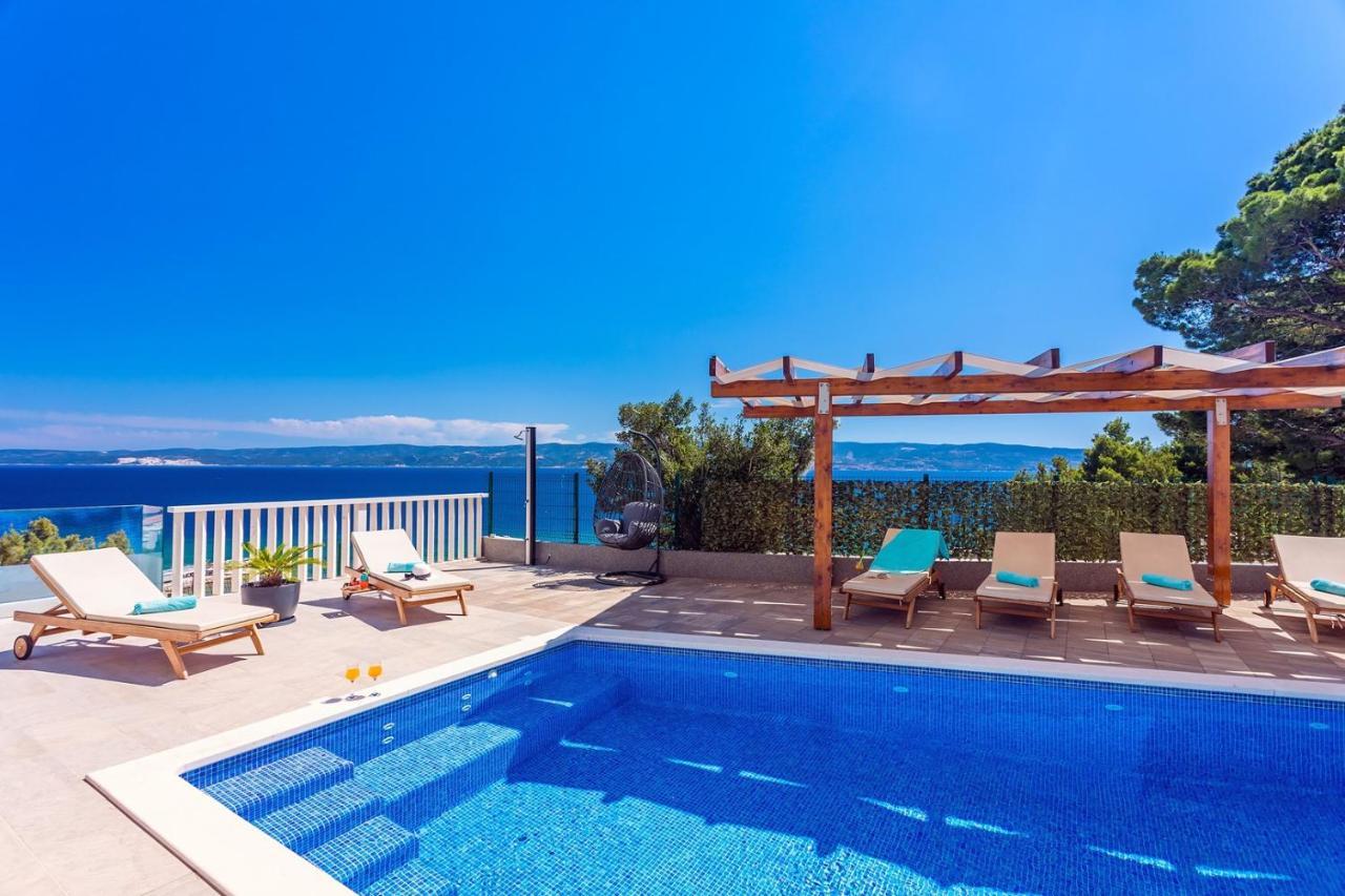Villa Matan - Only 200M From The Sandy Beaches, Private 28M2 Pool أوميس المظهر الخارجي الصورة
