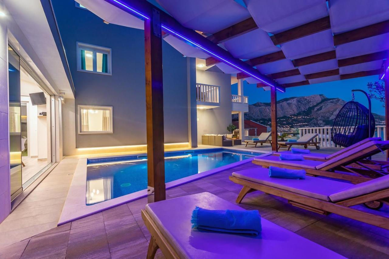 Villa Matan - Only 200M From The Sandy Beaches, Private 28M2 Pool أوميس الغرفة الصورة